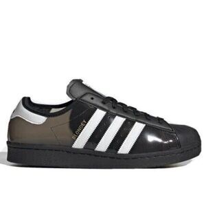 Adidas Superstar Blondey McCoy Original Size 10 US Black Clear 44 EUR 9.5 UK NEW